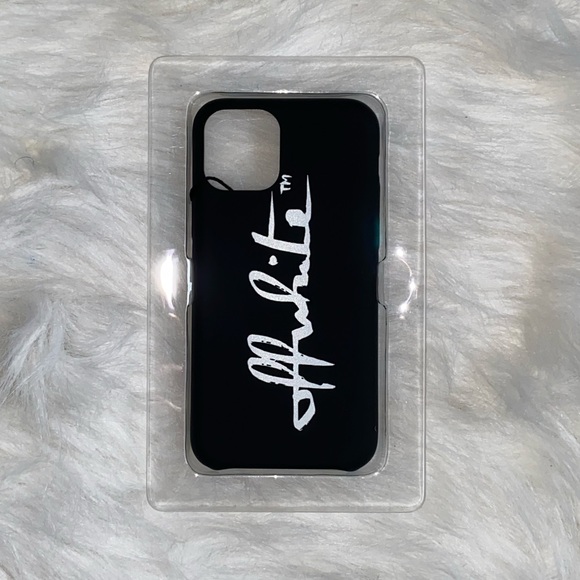 OFF-WHITE BLACK LOGO iPHONE 11 PRO CASE - Picture 2 of 9